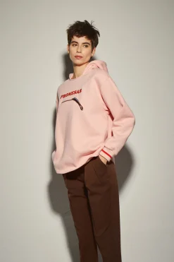 Sudadera Rosa Palo Promesas