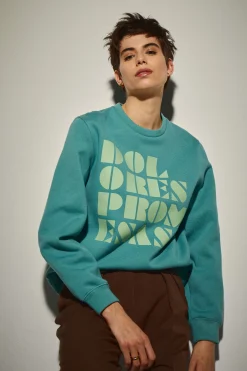 Sudadera Turquesa Dolores Promesas