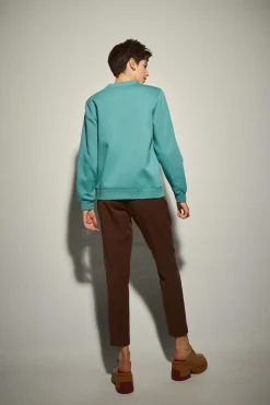 Sudadera Turquesa Dolores Promesas