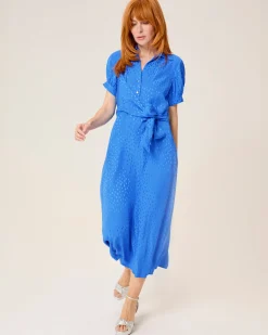 Vestido Azul Eléctrico Dijon