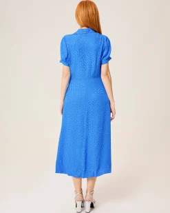 Vestido Azul Eléctrico Dijon