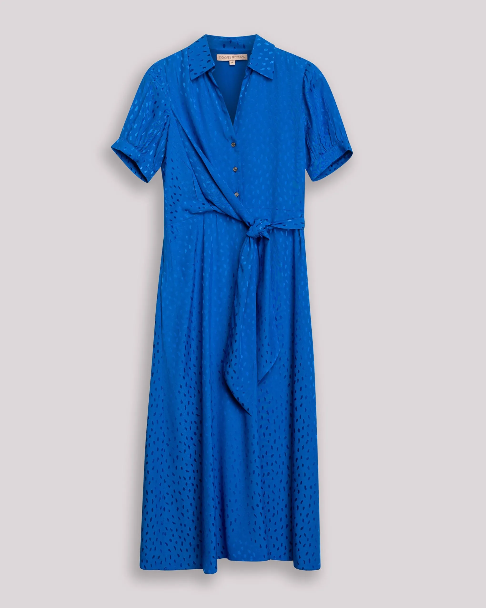 Vestido Azul Eléctrico Dijon