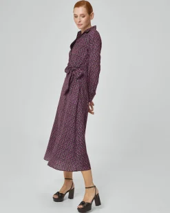 Vestido Camisero con Estampado geométrico Elena
