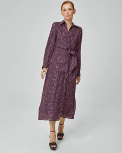 Vestido Camisero con Estampado geométrico Elena
