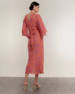 Vestido con capa Mystic Garden