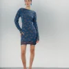 Vestido Corto Azul Dolores