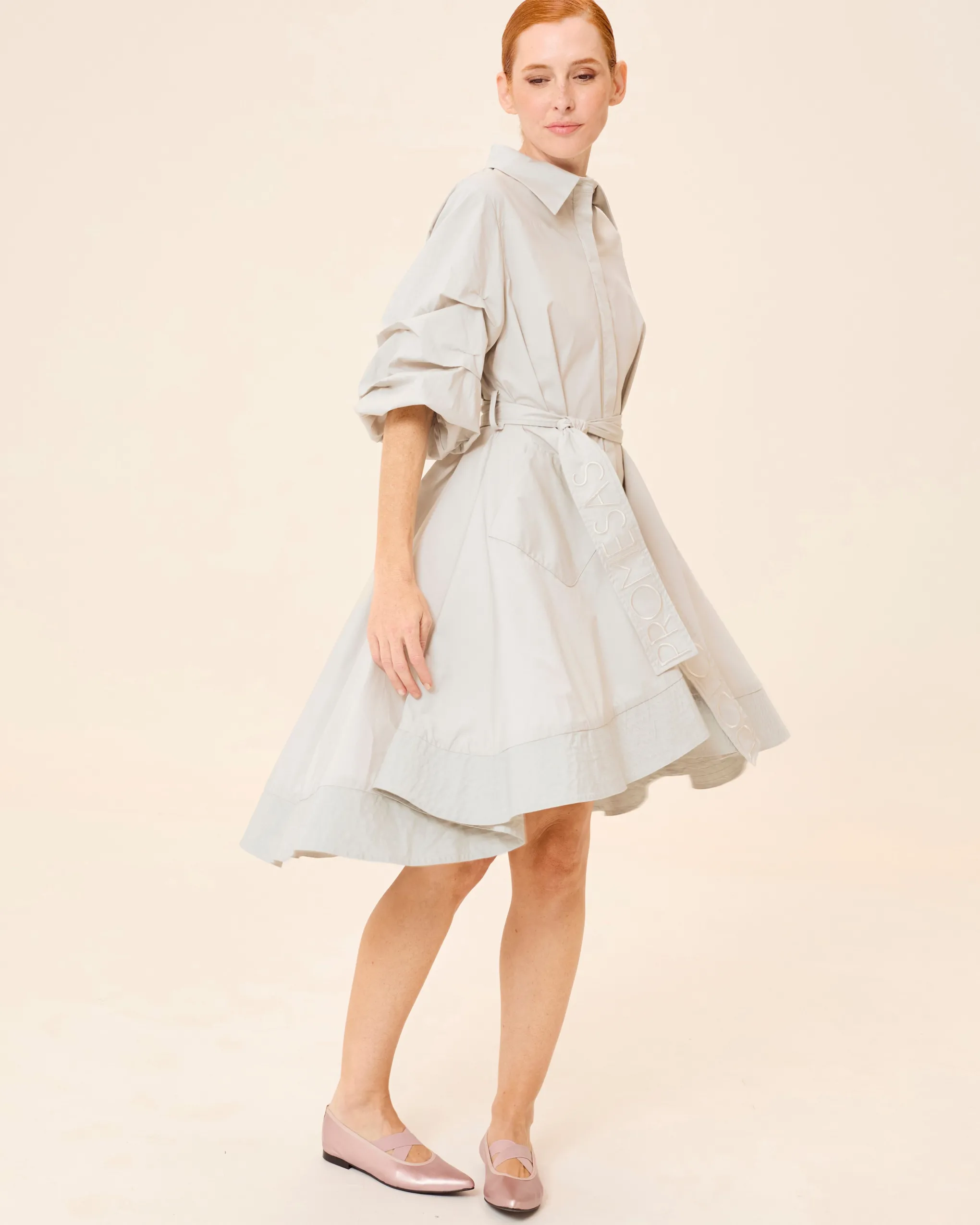 Vestido Corto Camisero Nina