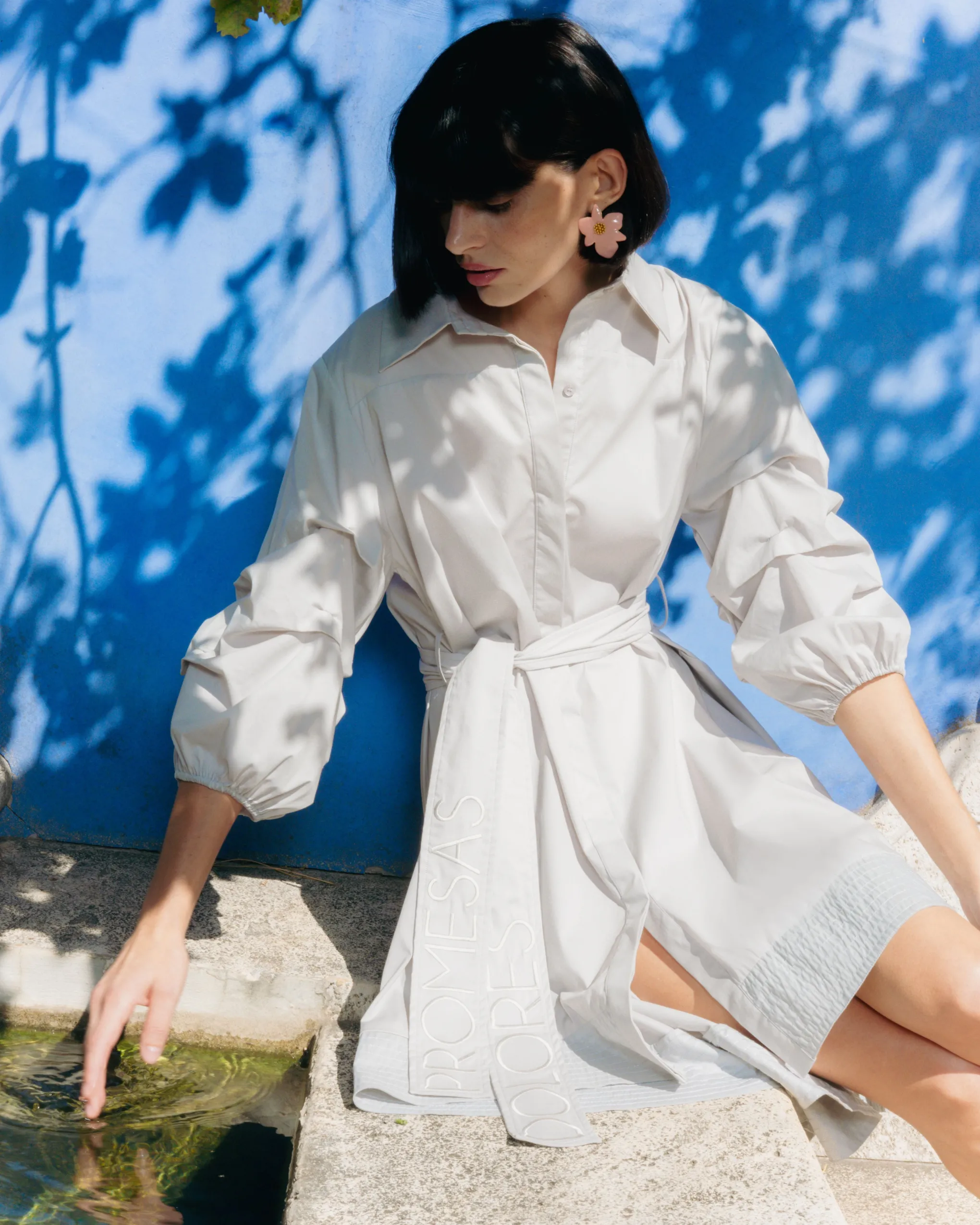 Vestido Corto Camisero Nina