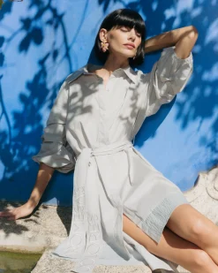 Vestido Corto Camisero Nina