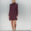 Vestido corto con lazo Elena