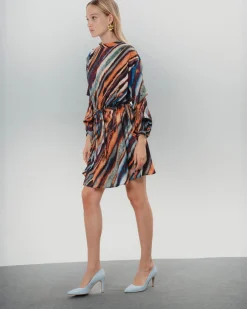 Vestido Corto Madrid Multicolor