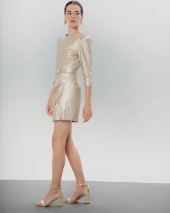 Vestido dorado Bella