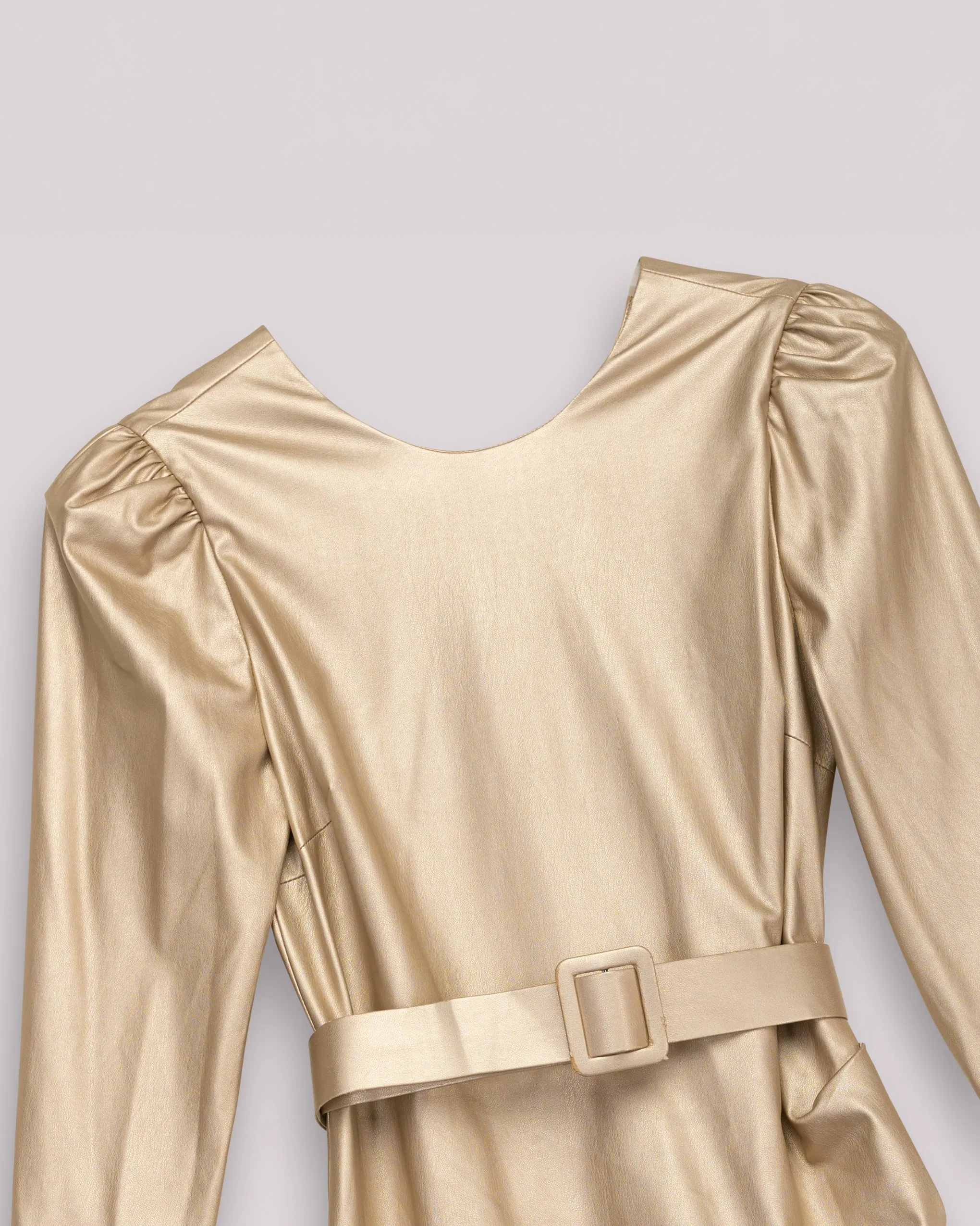 Vestido dorado Bella