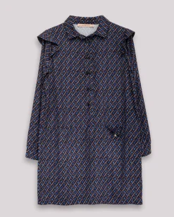 Vestido Elena Estampado Geométrico