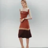 Vestido Midi Color Block Jimena