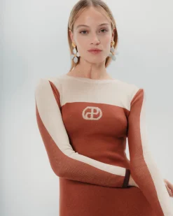 Vestido Midi Color Block Jimena