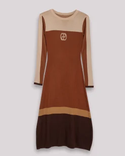 Vestido Midi Color Block Jimena