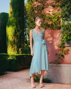 Vestido Midi Evasé Flora