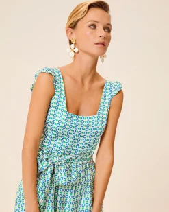 Vestido Midi Evasé Flora