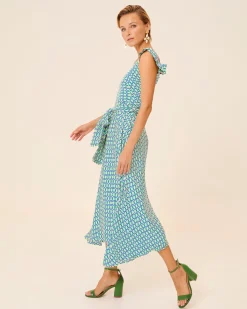 Vestido Midi Evasé Flora