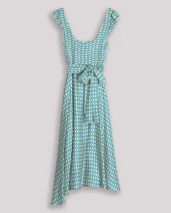 Vestido Midi Evasé Flora