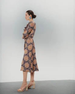 Vestido Midi Flores Sofía