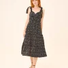 Vestido Midi Lunares Chérie