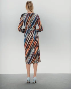 Vestido Midi Madrid Multicolor