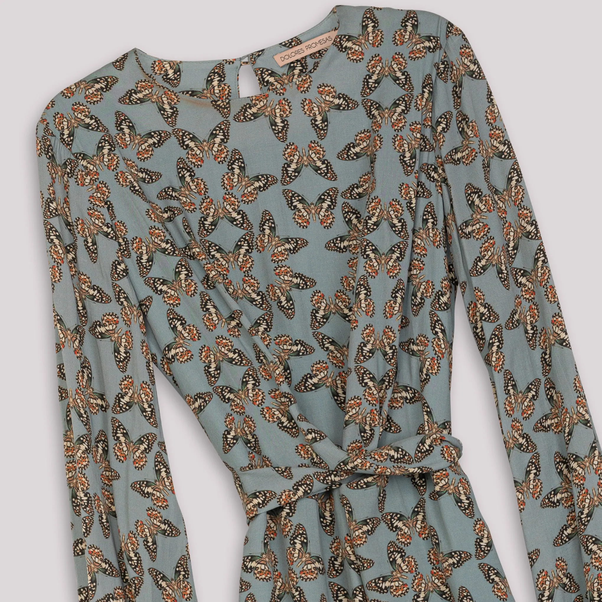 Vestido Midi Mariposas