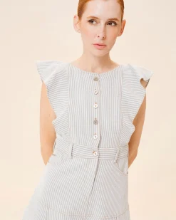 Vestido Midi Volantes Lilou