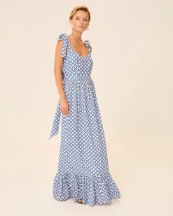 Vestido Midi Vuelo Tropez