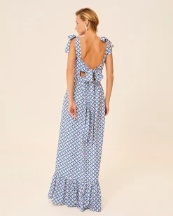 Vestido Midi Vuelo Tropez