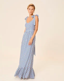 Vestido Midi Vuelo Tropez