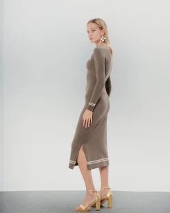 Vestido Punto Midi Promesas Marta