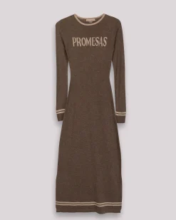 Vestido Punto Midi Promesas Marta