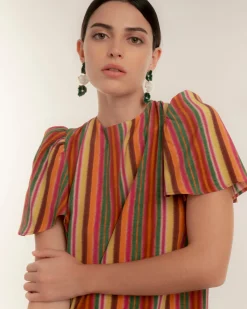 Vestido Rayas multicolor