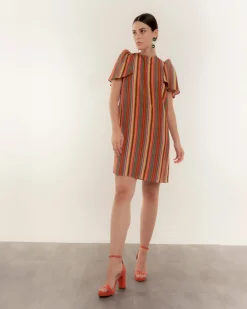 Vestido Rayas multicolor