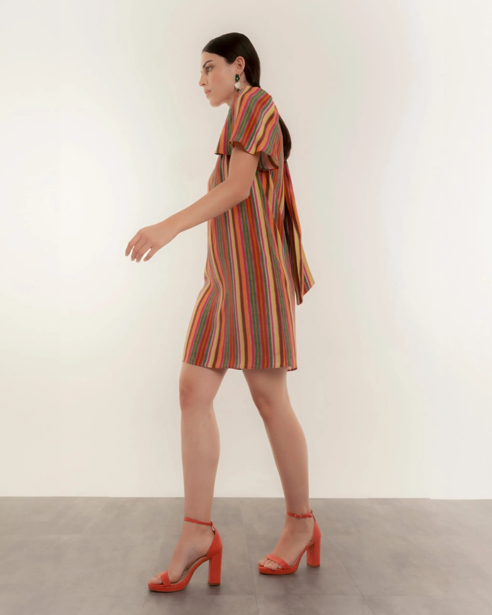 Vestido Rayas multicolor