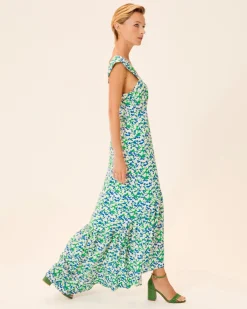 Vestido Verde Aguamarina Marsella