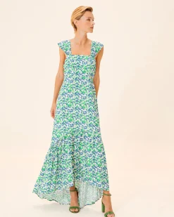 Vestido Verde Aguamarina Marsella