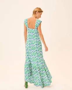 Vestido Verde Aguamarina Marsella
