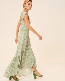Vestido Verde Largo Avril