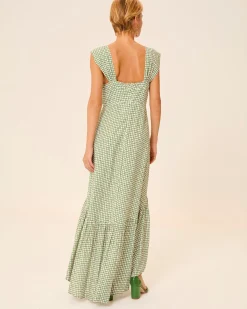 Vestido Verde Largo Avril