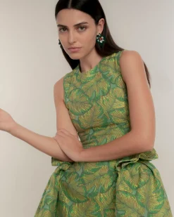 Vestido Verde Vivaz Vignette